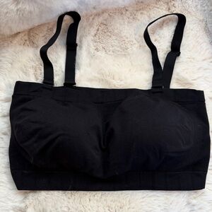 NWOT Shapermint Black Wireless Seamless Bralette with Detachable Straps